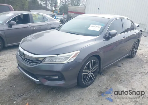2016 Honda Accord Touring из США, поврежденный, VIN 1HGCR3F90GA026355